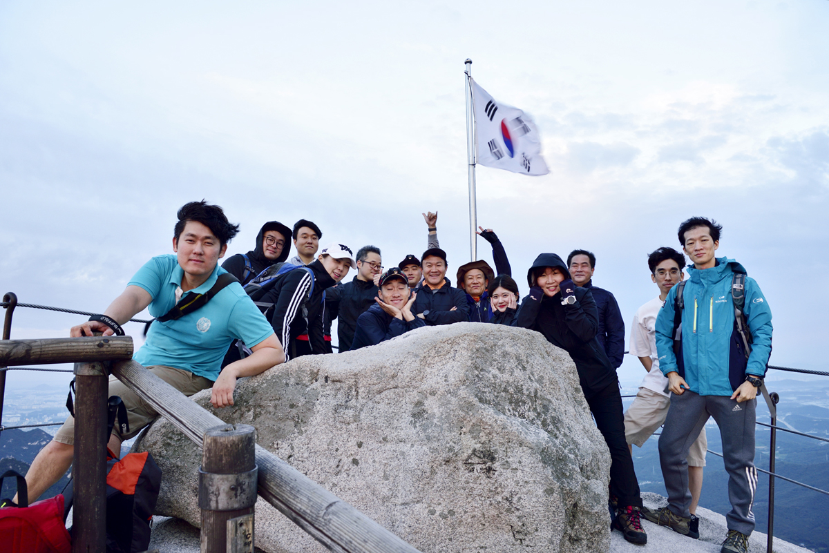 일사천리시스템 기업문화 걷기문화