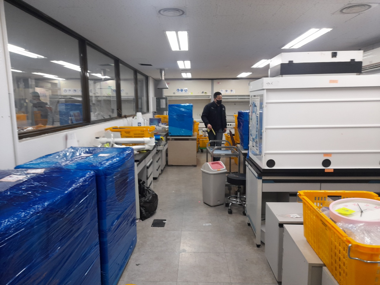 연구실이전 실험실이사전문업체의 서울 연구실 이전 현장!