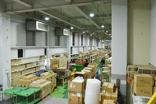 물류센터이전 백평대 화장품 물류센터 이전 스케치